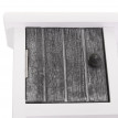 Porte-clés mural HWC-A48 avec portes - gris shabby