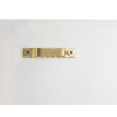 Porte-clés mural HWC-A48 avec portes - gris shabby