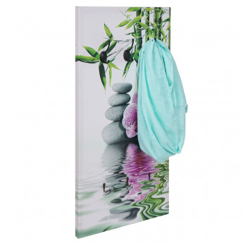 Portemanteau mural «&nbsp;photo&nbsp;» HWC-C75, 6 crochets, 40x80cm - Kho Samui