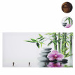 Portemanteau mural «&nbsp;photo&nbsp;» HWC-C75, 4 double crochets, 60x30cm - Kho Samui
