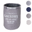 Sac de lavage HWC-C34, avec filet, pliable, 55x39cm, 65l - beige