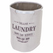 Sac de lavage HWC-C34, avec filet, pliable, 55x39cm, 65l - beige