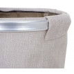 Sac de lavage HWC-C34, avec filet, pliable, 55x39cm, 65l - beige