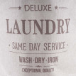 Sac de lavage HWC-C34, avec filet, pliable, 55x39cm, 65l - beige