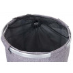 Sac de lavage HWC-C34, avec filet, pliable, 55x39cm, 65l - gris