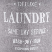 Sac de lavage HWC-C34, avec filet, pliable, 55x39cm, 65l - gris