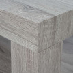 Table basse de salon HWC-A32, structure 3D FSC 40x110x60cm - aspect chêne foncé