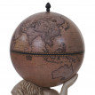 Globe terrestre, bar de salon HWC-A76, minibar avec sculpture 85x42x42cm