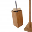 Porte-rouleau de papier toilette pour WC HWC-B18, Bambou