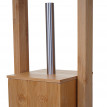 Porte-rouleau de papier toilette pour WC HWC-B18, Bambou