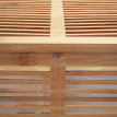 Coffre / panier à linge HWC-B18, Bambou 61x50x35cm