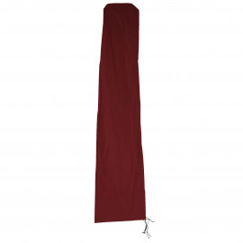 Housse de protection N22 pour parasol jusqu'à 4,3 m (3x3 m), gaine de protection avec zip - bordeaux
