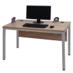 Bureau HWC-E94 - Table d'ordinateur 120x60cm - naturel-blanc