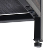 Étagère HWC-K71 - Étagère sur pied Étagère à plantes Étagère à livres - bois métal 3 étagères 90x100x35cm MVG-certifié - gris f