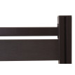Alu clôtures pour poubelles HWC-K57 - élément d'extension habillage de poubelle - aspect bois extensible 130x100x6cm - anthraci