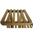 Étagère à plantes HWC-L71 - Étagère à fleurs - 5 étagères - 95x105x25cm Outdoor Sapin Bois MVG - brun