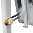 Tableau blanc HWC-C85b - avec tableau extensible Tableau magnétique Tableau d'affichage - mobile sur roulettes - accessoires inc
