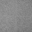 Jeu de 4 panneaux muraux acoustiques HWC-L52 - panneaux muraux acoustiques - insonorisant 1qm surface 50x50cm - gris