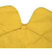Housse de rechange pour parasol Meran Pro - parasol de marché gastronomique avec volant Ø 5m - polyester - jaune