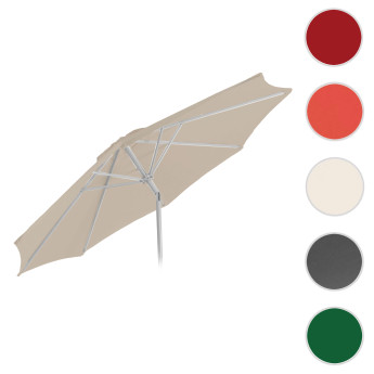 Housse de rechange pour parasol N18 - housse de parasol de rechange - Ø 2 -7m tissu/textile 5kg - jaune