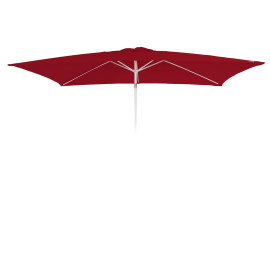 Housse de rechange pour parasol N23 - housse de rechange pour parasol - 2x3m rectangulaire tissu/textile 4 -5kg UV 50+ - bordeau