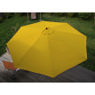 Parasol Florida - parasol de marché - Ø 3 -5m polyester/bois 7kg - jaune