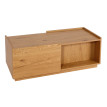 Table basse HWC-J78, Table de salon Table d'appoint Table de salon, tiroir, MDF 110x50x40cm ~ aspect