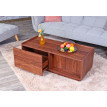 Table basse HWC-J78, Table de salon Table d'appoint Table de salon, tiroir, MDF 110x50x40cm ~ aspect