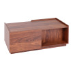 Table basse HWC-J78, Table de salon Table d'appoint Table de salon, tiroir, MDF 110x50x40cm ~ aspect