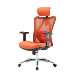 Chaise de bureau HWC-J86, chaise de bureau, ergonomique charge maximale 150kg ~ sans repose-pieds, o