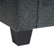 Modular Sofa-System Ensemble de canapés Lyon 6-1, tissu/textile ~ gris anthracite