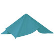 Revêtement de rechange pour parasol de luxe HWC-A96 3x3m (Ø4,24m) polyester 2,7kg ~ turquoise
