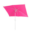 Parasol N23, parasol de jardin, 2x3m rectangulaire inclinable, polyester/aluminium 4,5kg ~ rose