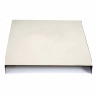 Rack de dépose d'accoudoir HWC-C67, serviteur de canapé, plateau, acier affiné, 25cm longueur ~ 23cm