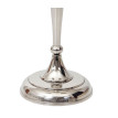 Bougeoir HWC-D81, chandelier, candélabre à 5 branches en aluminium 31cm massif 0,6kg ~ couleur: arge