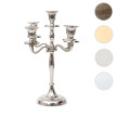 Bougeoir HWC-D81, chandelier, candélabre à 5 branches en aluminium 31cm massif 0,6kg ~ couleur: arge