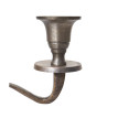 Bougeoir HWC-D81, chandelier, candélabre à 5 branches en aluminium 31cm massif 0,6kg ~ couleur: or a
