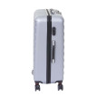 Lot de 3 valises HWC-D54b, valise rigide, valise à roulettes, bagages à main, hauteur 72/60/50cm ~ g