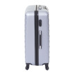 Lot de 3 valises HWC-D54b, valise rigide, valise à roulettes, bagages à main, hauteur 72/60/50cm ~ g