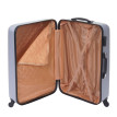 Lot de 3 valises HWC-D54b, valise rigide, valise à roulettes, bagages à main, hauteur 72/60/50cm ~ g