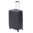 Lot de 3 valises HWC-D54b, valise rigide, valise à roulettes, bagages à main, hauteur 72/60/50cm ~ n