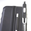 Lot de 3 valises HWC-D54b, valise rigide, valise à roulettes, bagages à main, hauteur 72/60/50cm ~ n