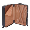 Lot de 3 valises HWC-D54b, valise rigide, valise à roulettes, bagages à main, hauteur 72/60/50cm ~ n