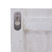 Portemanteau mural HWC-C89, style shabby, 91x60cm ~ blanc