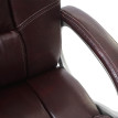 Chaise de bureau HWC-A71, fauteuil directorial, pivotant, fonction chauffage / massage, similicuir ~