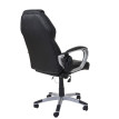 Chaise de bureau HWC-A69, fauteuil directorial, pivotant, fonction chauffage / massage, similicuir ~