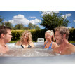 Bain bouillonnant M-Spa HWC-A62, 6 personnes intérieur/extérieur, à chauffer, gonflable, Ø 204cm, di