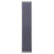 Caisson à roulettes Boston T851, placard à tiroirs en acier, 69x28x44cm 6 tiroirs ~ gris foncé