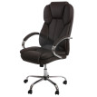 Fauteuil de bureau pro Kansas XXL fauteuil directorial pivotant, charge jusqu'à 150kg, similicuir ~